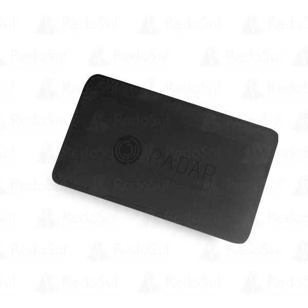 Porta Cartão em Couro Legítimo Personalizado Porta Cartão em Couro Legítimo Personalizado