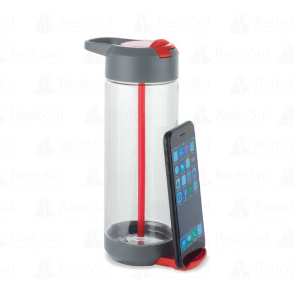 Squeeze Personalizado com Suporte para Celular