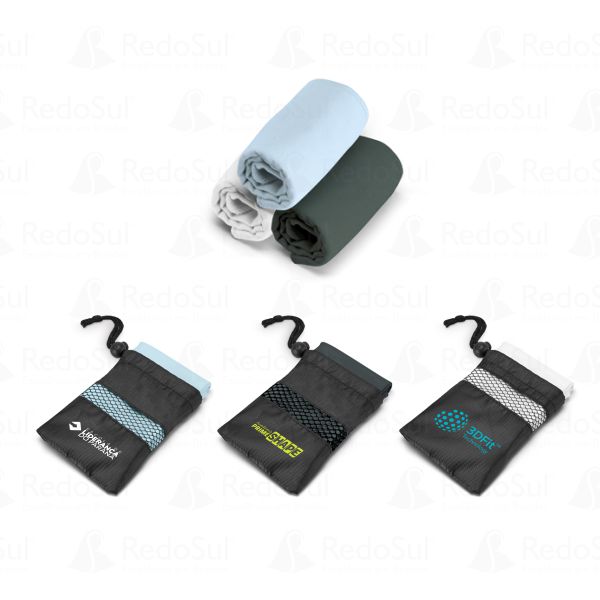 Toalha para Esporte Personalizada 30 x 30 cm