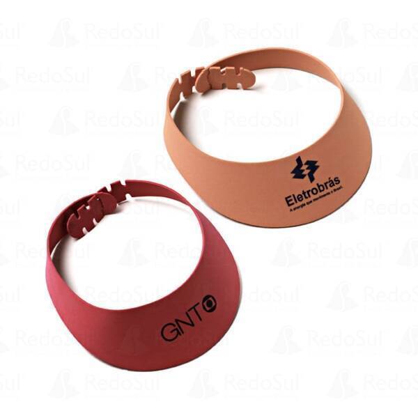 Viseira de EVA personalizada Viseira de EVA personalizada
